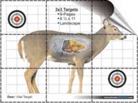 printable animal targets